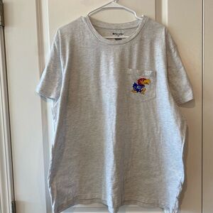Kansas Jayhawks Champion Pocket T-Shirt
